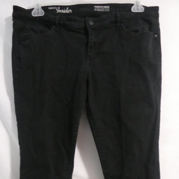 SMART SET INSIDER PREMIUM DENIM | Skinny Fit | size 33 | Black Denim | GUC - Picture 6 of 16